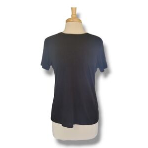 A New Day Classic Black Short Sleeved T Shirt. Size Small